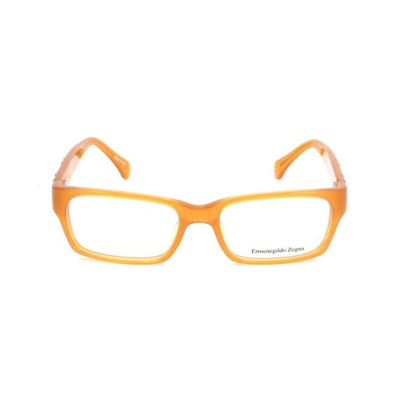 Ermenegildo Zegna Zegna EZVZ 3505 06DSAC Rectangle Glasses Unisex Yellow Frames
